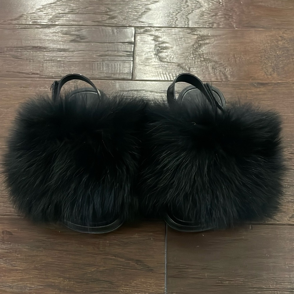 Fur Slippers House Shoes